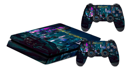 Skin Para Playstation 4 Slim Modelo (12327ps4s)