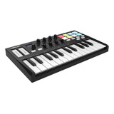 Controlador Midi Trigger Portátil De 25 Teclas Y 4 Pads Ii W