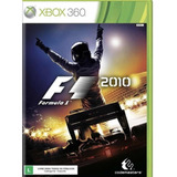 Jogo Fórmula 1 2010 Xbox 360 Original Mídia Seminovo