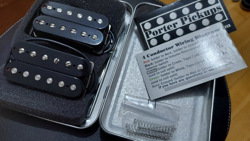 Set De Micrófonos Porter Clear (no Dimarzio, Seymour)