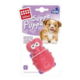 Juguete Cachorro Suppa Puppa Hipopótamo Rosado/morado Gigwi