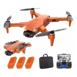 Drone Lyzrc L900 Gps 4k Cámaras Duales Profesional Fpv 3 Baterías Color Naranja