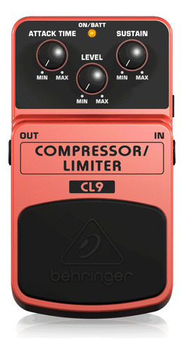 Pedal De Efeitos P/guitarra Compressor/limiter Cl9 Behringer