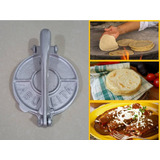 Plancha Para Tortillas Artesanal Mi Abuelita, Prensa Manual