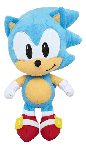 Boneco Sonic De Pelúcia Sonic The Hedgehog 25cm