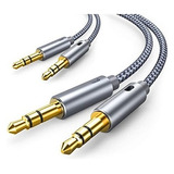 Cable Auxiliar Conector Audio Stéreo Macho A Macho 3.5mm 1m