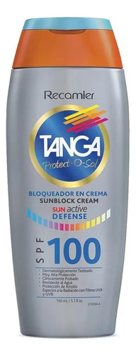 Tanga Bloqueador 150ml Spf 100 - mL a $433