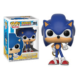 Boneco Funko Pop Games Sonic Com Anel 283 Original