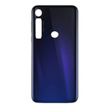 Tapa Trasera Para Motorola Moto G8 Plus Color Azul