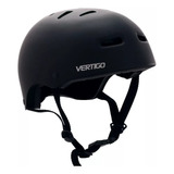 Casco Personalizado Bici Patinaje Vertigo Vx Negro Mate L