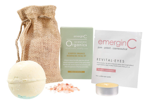 Emerginc At-home - Kit De Spa De Lujo, Scientific Organics,