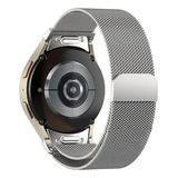 Malla Magnetica Acero Inoxidable Para Galaxy Watch Silver