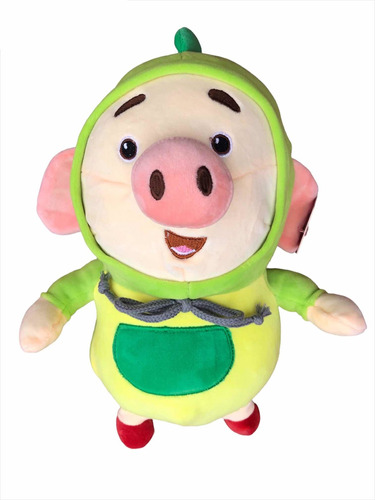 Cerdito En Disfraz Dinosaurio Peluche Puerquito Kawaii