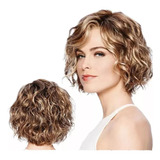 Pelucas Rubias Cortas Para Mujer Con Cabello Corto Natural