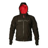 Campera De Moto Zip Hoodie Stav City Prot.windblock Rpm