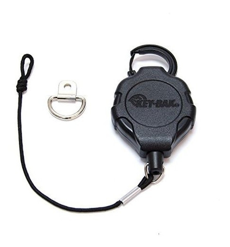 Tether Retráctil Cb Radio, Cordón Kevlar 36puLG, Loop Nylon