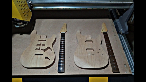 Guitarra - Kit Corpo E Braço Luthier