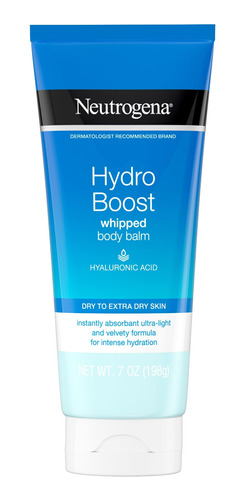 Crema Corporar 7 Onzas Neutrogena Hydro Boost Con Ácido