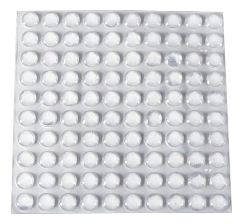 Tope Protector Adhesiva Silicona Antigolpe Parachoque 100pzs