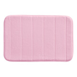 Tapete  Holtter Home Design Antiderrapante Macio Super Soft Para Banheiro Conforto Luxo Cor Rosa