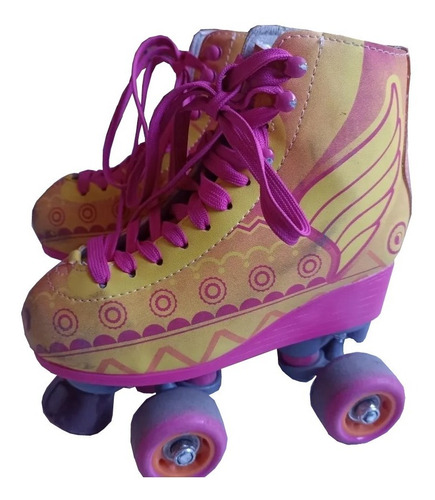 Patines 4 Ruedas Soy Luna Rayos De Sol Talla 32