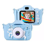 Mini Camara Fotos Digital Infantil Recargable Filma Juegos