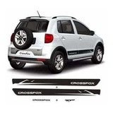 Par De Adesivos Crossfox Volks Fox 2009 2010 2011 2012 Kit