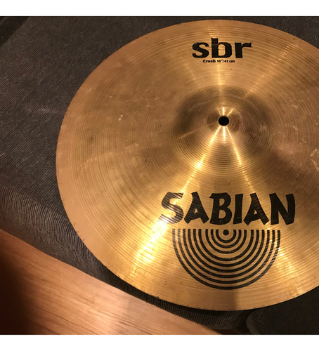 Crash Sabian Sbr De 16'' - Crash Sbr Sbr1606 Diámetro 16 In