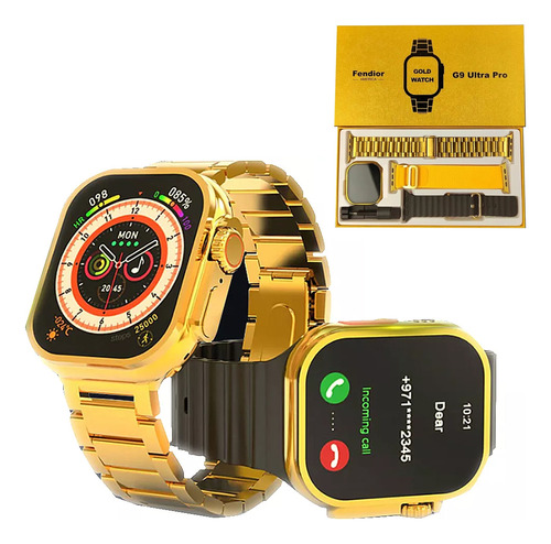 Reloj Inteligente Tyrant Gold G9 Ultra Pro Con Pulsera