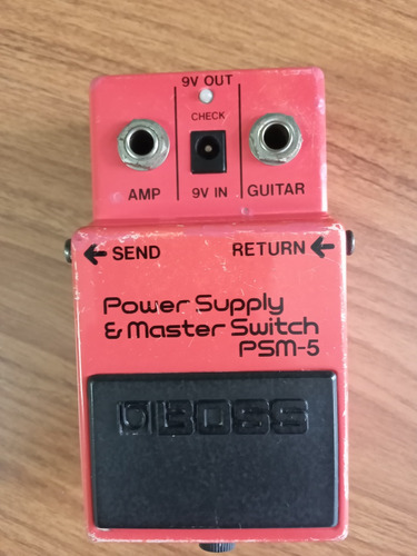 Pedal Boss Power Supply E Master Switch Psm5 Japan