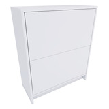  Sapateira Armário Vertical 2 Portas Escritório Home Office 