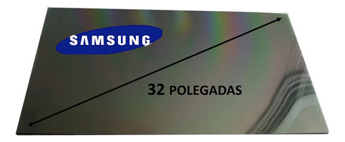 Filtro Polarizador Tv Compatível C/ Samsung 32 Polegadas