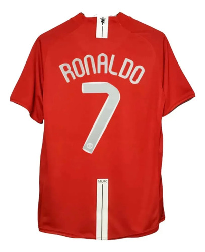Camisa Manchester United 2008 Cristiano Ronaldo 7