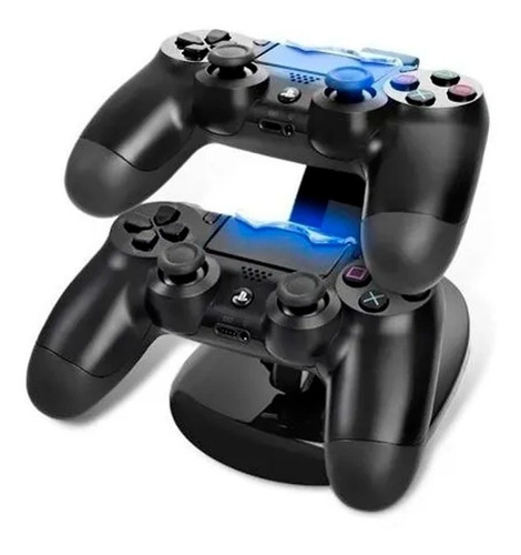 Carregador Duplo Para 2 Controles Playstation 4 Ps4 Slim Pro