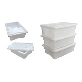 Kit 5 Caixas Organizadoras 11 Litros Freezer Alimentos