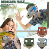 Máscara De Dinosaurio Jurassic World Dominion Blue Velocirap