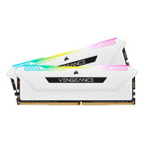 Memória Ram Ddr4 2x 16gb 3200mhz Vengeance Rgb Pro Branca