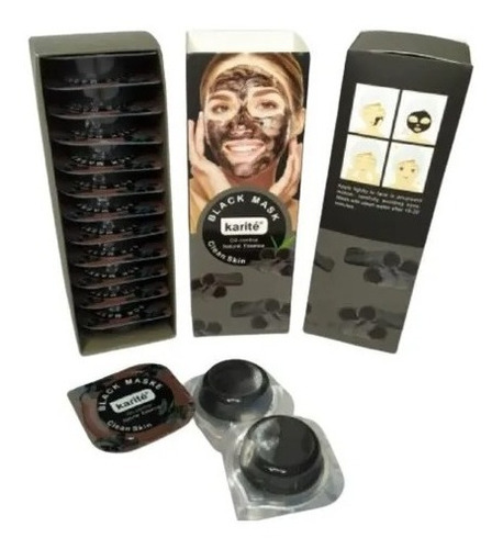 Mascarilla Black Mask Karite - mL a $833