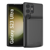 Funda De Batería Para Galaxy S23 Ultra, 4800mah Delgada, Por