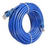 Cabo De Rede Internet Patch Cord Rj 45 Cat5 50 Metros