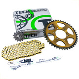 Kit Arrastre Sprockets Italika Vort-x 200 Reforzada Dorada