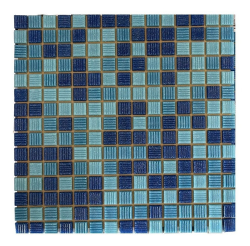 Caja Mosaico Alberca Mezcla Riviera 3 Colores 2x2  2.14 Mts