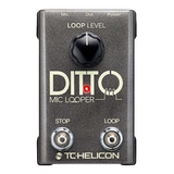 Tc Helicon Ditto Mic Looper Pedal Looper Para Voz