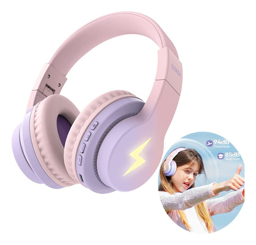 Auriculares Bluetooth Diadema Inalámbricos Para Niños 45h 