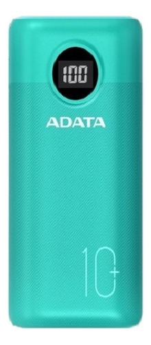 Power Bank Portatil Adata 10000mah Verde Ap10000qcd