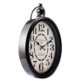 Reloj Ovalado Antiguo Estilo Europeo Reloj De Pared Grande D