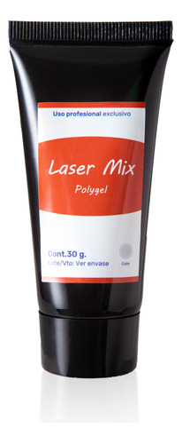 Polygel Acrygel Laser Mix Clear 30 Gr