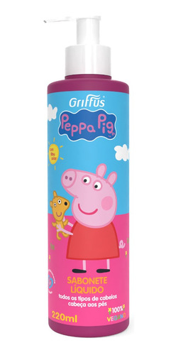 Vegano Sabonete Liquido Peppa Pig Corpo E Cabelo