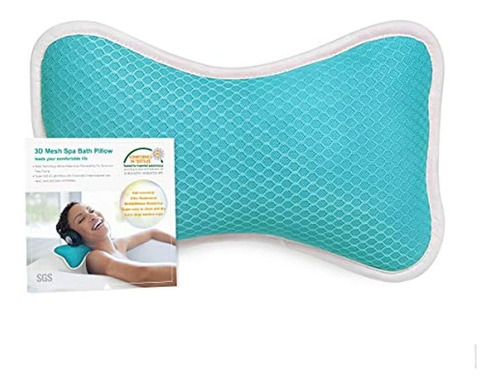 Cómoda Almohada Soporta Cuello Y Hombros De Spa Para Bañera