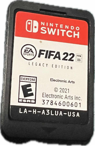 Fifa 22 Legacy Nintendo Switch Solo Cartucho
